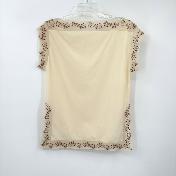 vintage 60s VANITY FAIR 2 piece pajama set sheer embroidered lounge sleep XS S - Picture 7 of 16